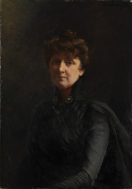 Asta Nørregaard, «Selvportrett», 1911