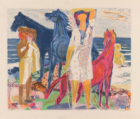Else Hagen, «Blue Horses», 1949