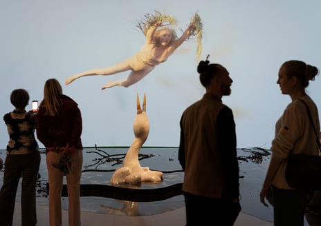 «Laure Prouvost. Above Front Tears Oui Float» © Laure Prouvost/BONO, 2022. Courtesy of the artist