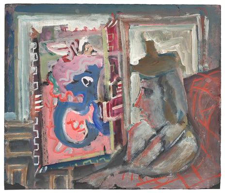Mark Rothko, Untitled, c. 1938, National Gallery of Art, Gift of The Mark Rothko Foundation, Inc., 1986.56.511 Painting on paper
