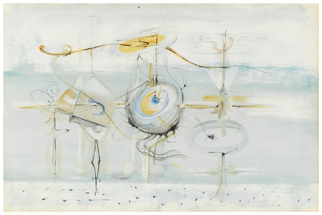 ENG: Mark Rothko, Untitled, 1944/1945, private collection. Painting on paper