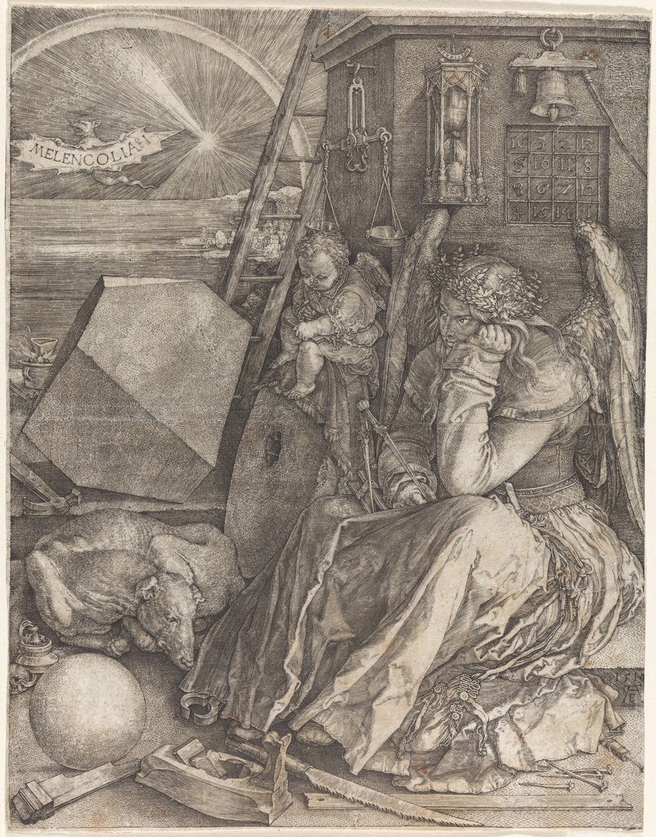 Albrecht Dürer, «Melancholia I», 1514