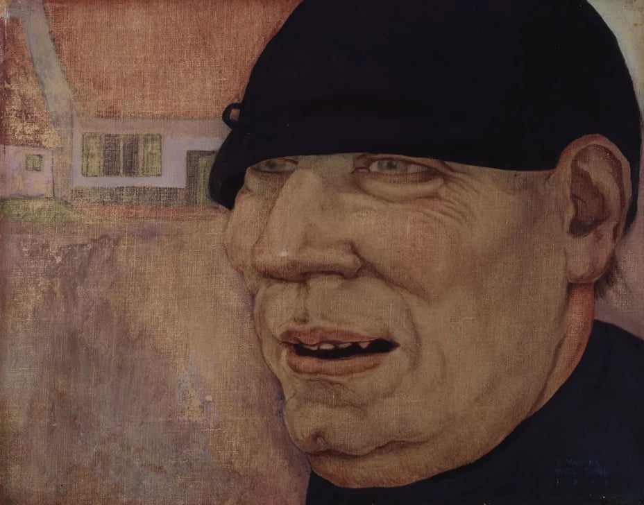 Gustave Van de Woestyne, "Farmer" (or The Answer), 1911