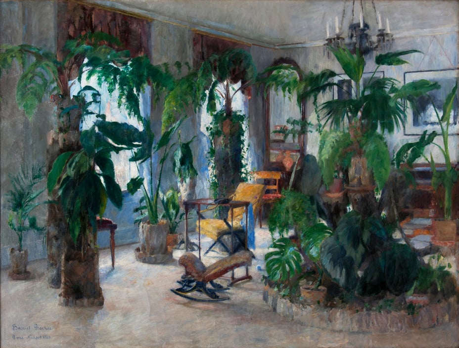 Harriet Backer, Interiør fra Øvre Nanset,