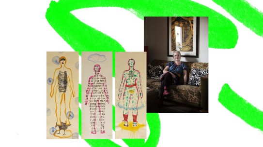 Utsnitt av et utvalg av kunstnerens verk. Verkene vil ikke nødvendigvis vises i utstillingen «Jeg kaller det kunst».