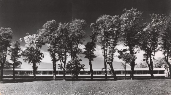 Sverre Fehn og Geir Grung, «Økern Aldershjem», 1955.