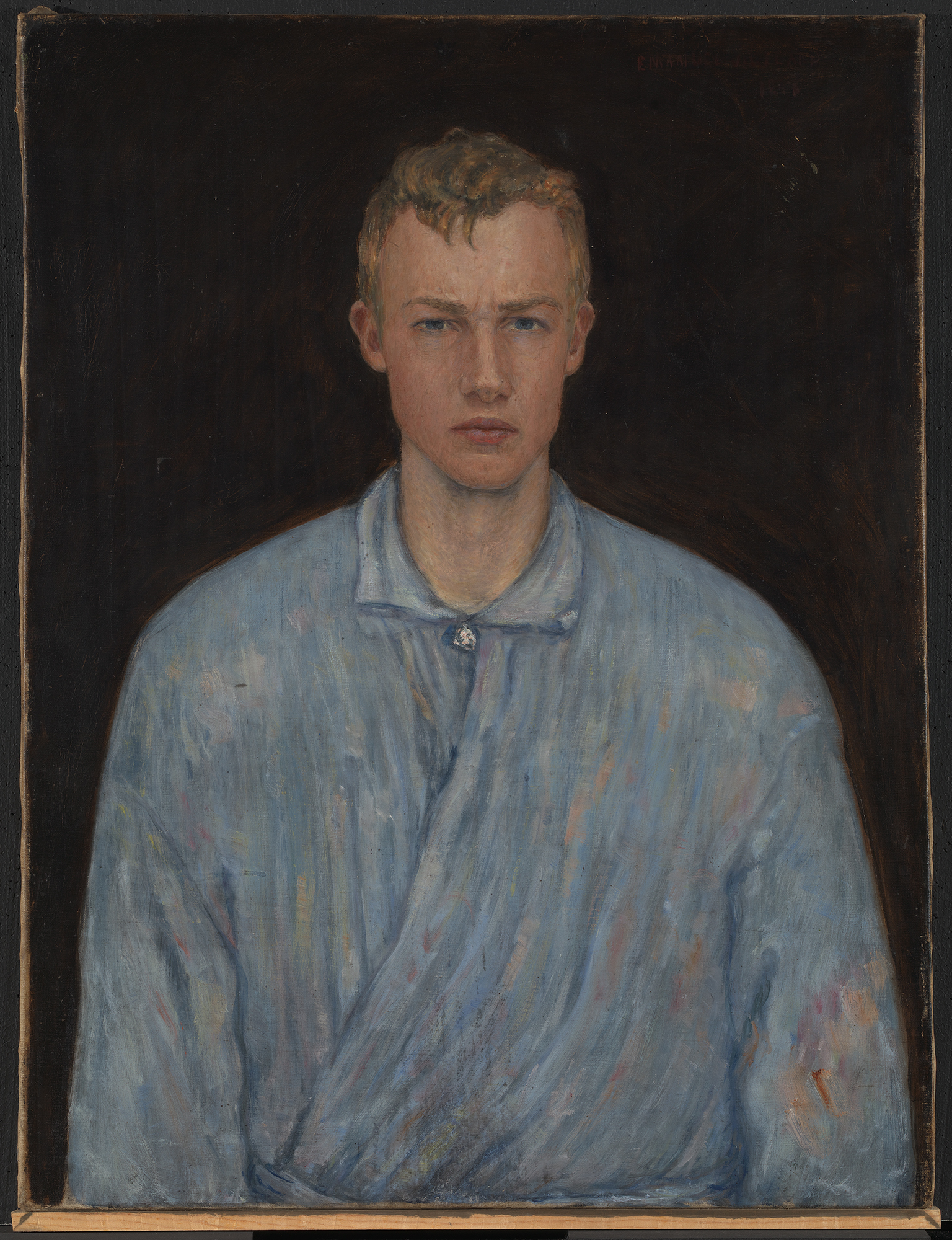 Emanuel Vigeland, «Selvportrett», 1898.