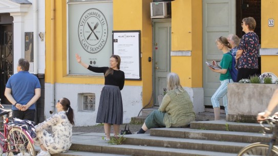 Velkommen til arkitekturvandring i Kvadraturen!