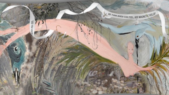 Laure Provoust, "Untitled (Floating tapestry)", 2022. Copyright Laure Provoust/BONO, courtesy of the artist