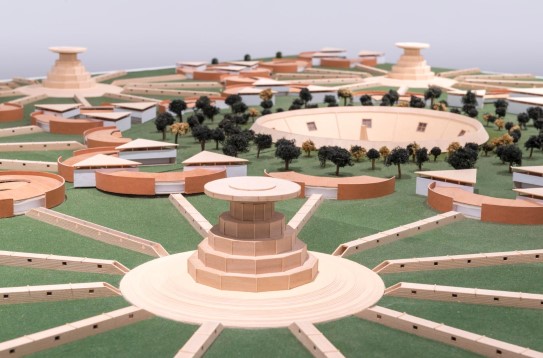 Campus or the Babel of Knowledge, 2002-2004. Installation view at CA2M, Madrid, Spain. Foto: Oak Taylor-Smith