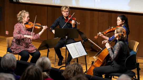Fra tidligere arrangement i samarbeid med Oslo-Filharmoniens Venner, 5. mars 2024.
