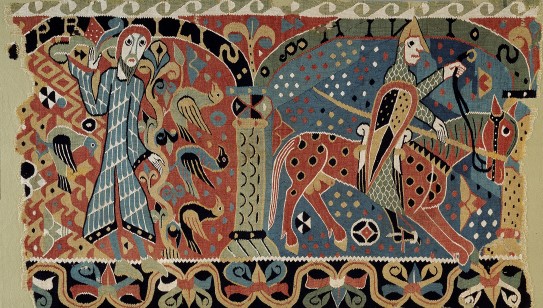 Baldisholteppet, ukjent kunstner, mellom 1040 og 1190.