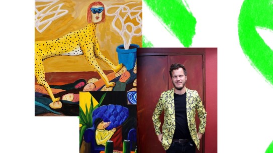Utsnitt av et utvalg av kunstnerens verk. Verkene vil ikke nødvendigvis vises i utstillingen «Jeg kaller det kunst».