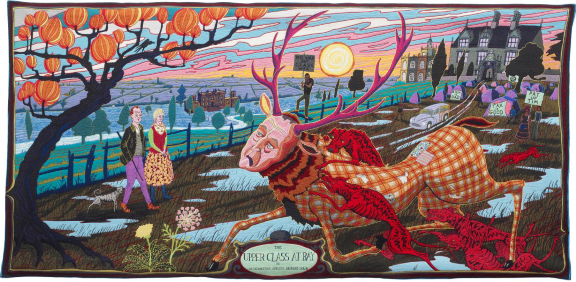 «The Upper Class at Bay». © Grayson Perry. Courtesy the artist and Victoria Miro