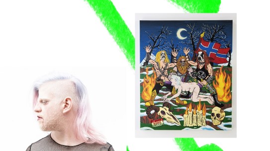 Utsnitt av et utvalg av kunstnerens verk. Verkene vil ikke nødvendigvis vises i utstillingen «Jeg kaller det kunst».