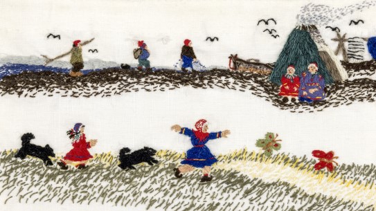 Britta Marakatt-Labba, «Vittangi» (utsnitt), 1979