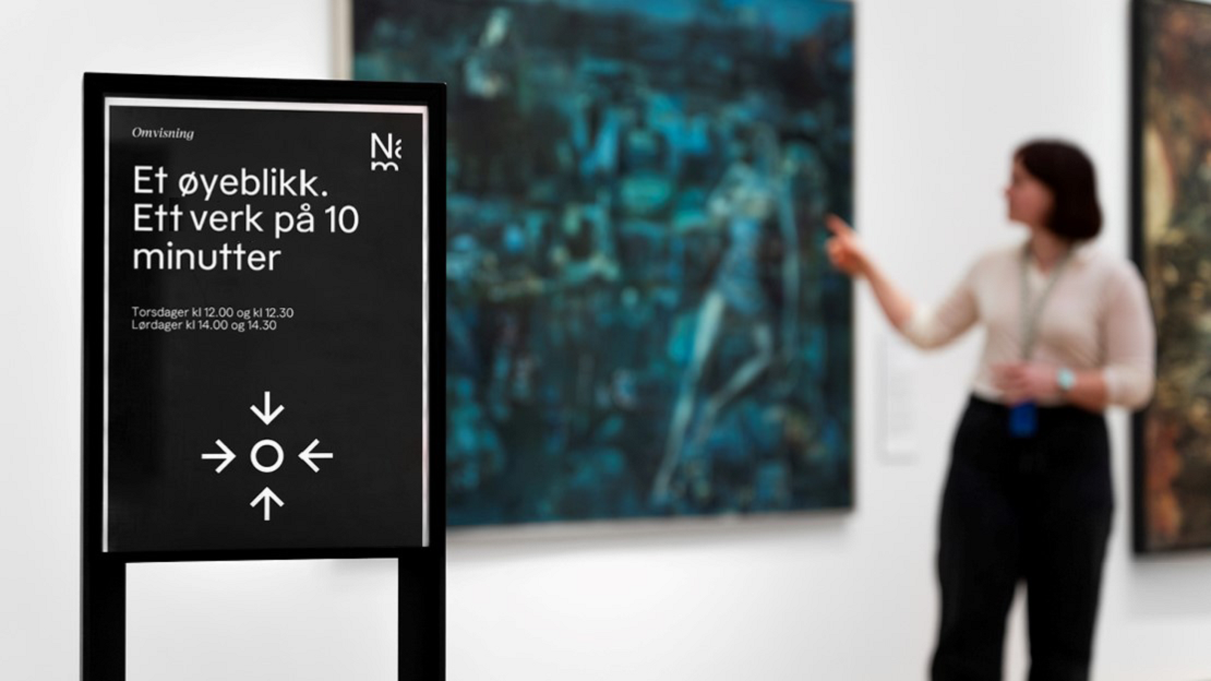 Et øyeblikk. Ett verk på 10 minutter.
