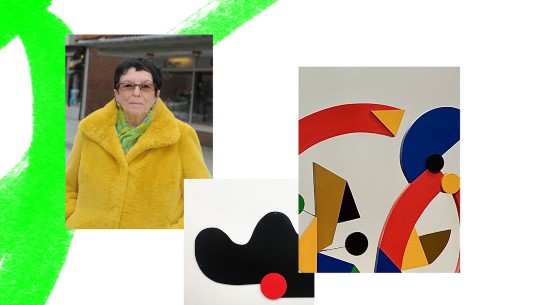 Utsnitt av et utvalg av kunstnerens verk. Verkene vil ikke nødvendigvis vises i utstillingen «Jeg kaller det kunst».