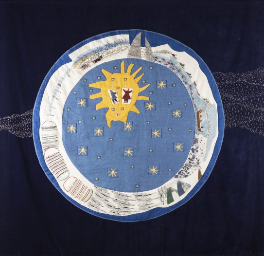 Britta Marakatt-Labba, "Lodderáidaras" / "The Milky Way", 2022