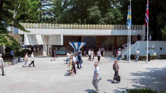Den nordiske paviljongen i Venezia.