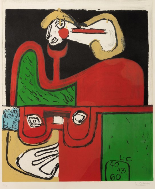 Le Corbusier, «Portrait», 1960.