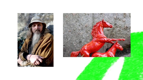 Utsnitt av et utvalg av kunstnerens verk. Verkene vil ikke nødvendigvis vises i utstillingen «Jeg kaller det kunst».