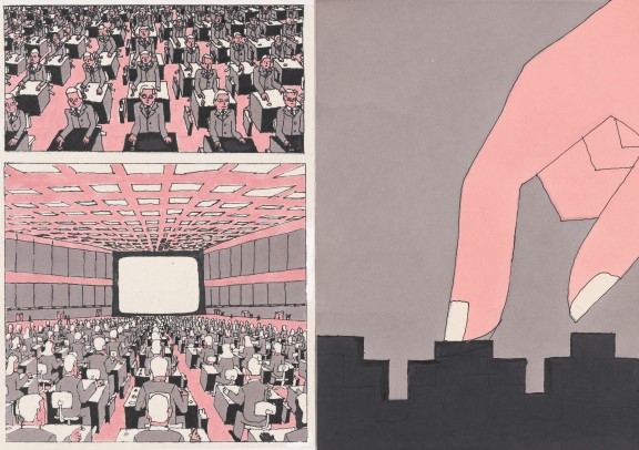 Pushwagner, «En dag i Familien Manns liv», 1980.