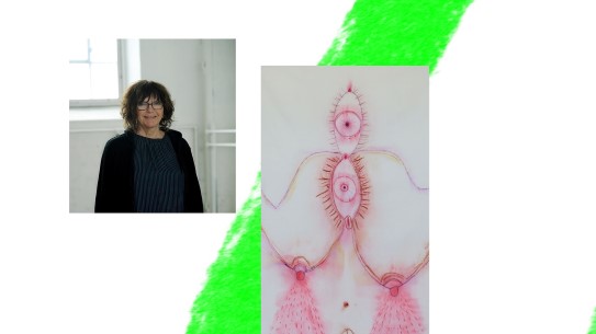 Utsnitt av et utvalg av kunstnerens verk. Verkene vil ikke nødvendigvis vises i utstillingen «Jeg kaller det kunst».