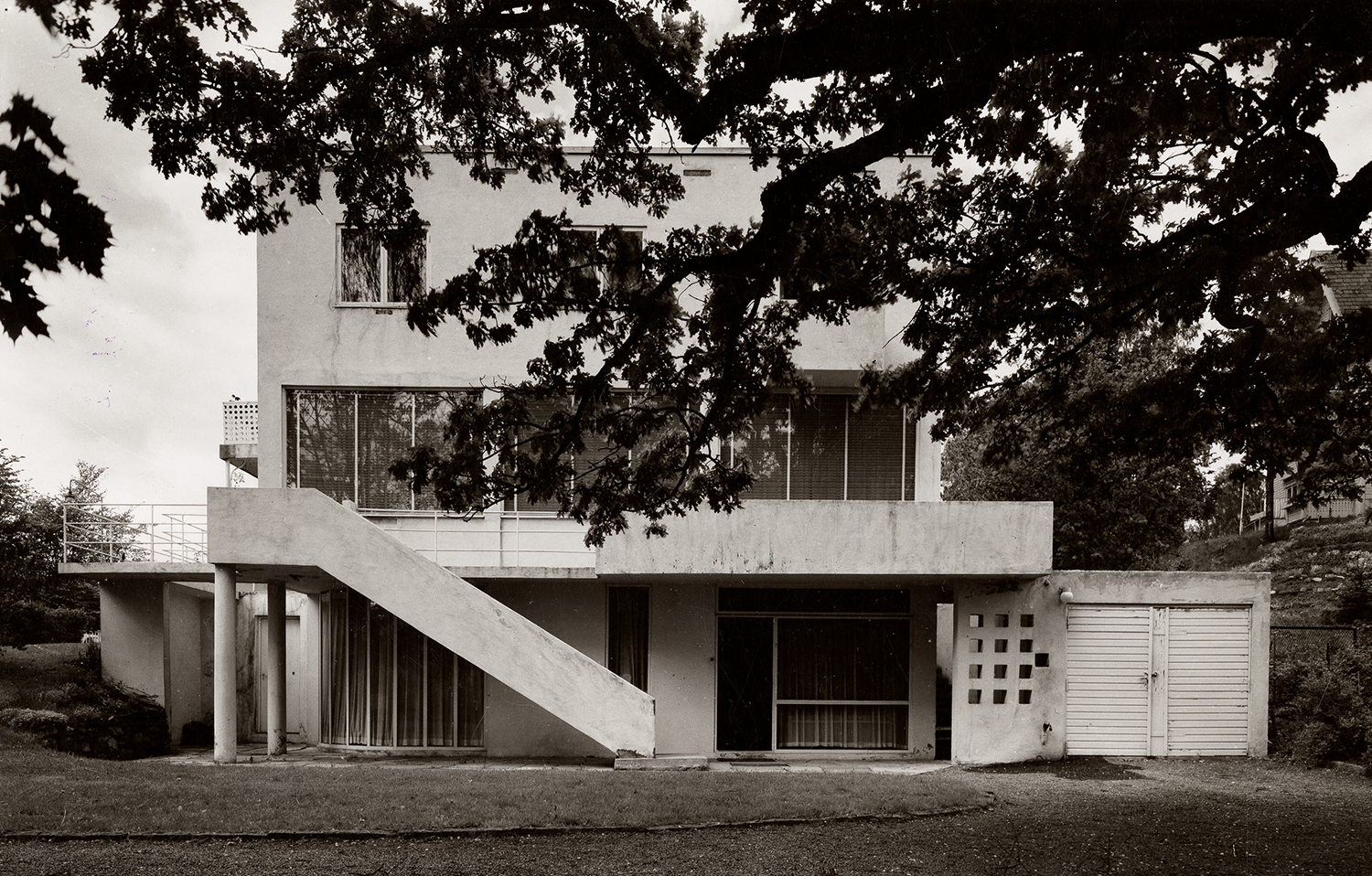 Hvit funkisvilla i Oslo