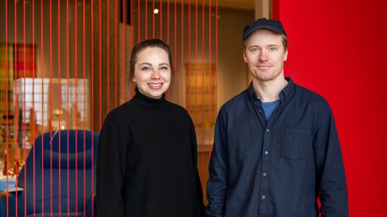 Kristine Five Melvær og Hallgeir Homstvedt.