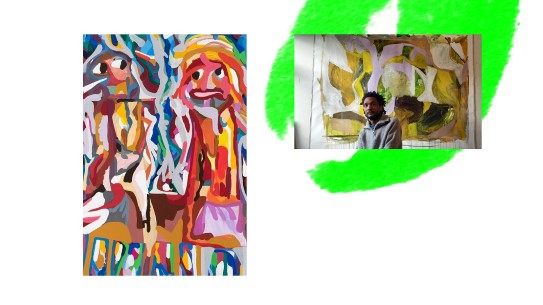 Utsnitt av et utvalg av kunstnerens verk. Verkene vil ikke nødvendigvis vises i utstillingen «Jeg kaller det kunst».