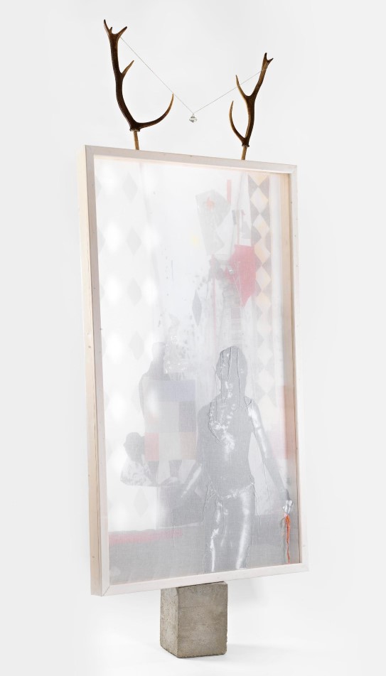 Kirstine Roepstorff, Lady With Density in Hand, 2010.