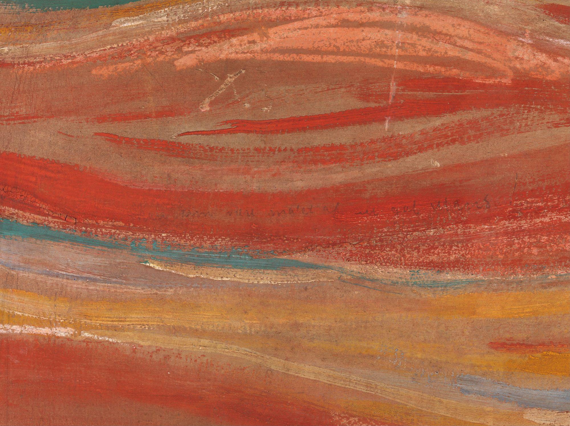 Edvard Munch, «Skrik» (utsnitt), 1893.