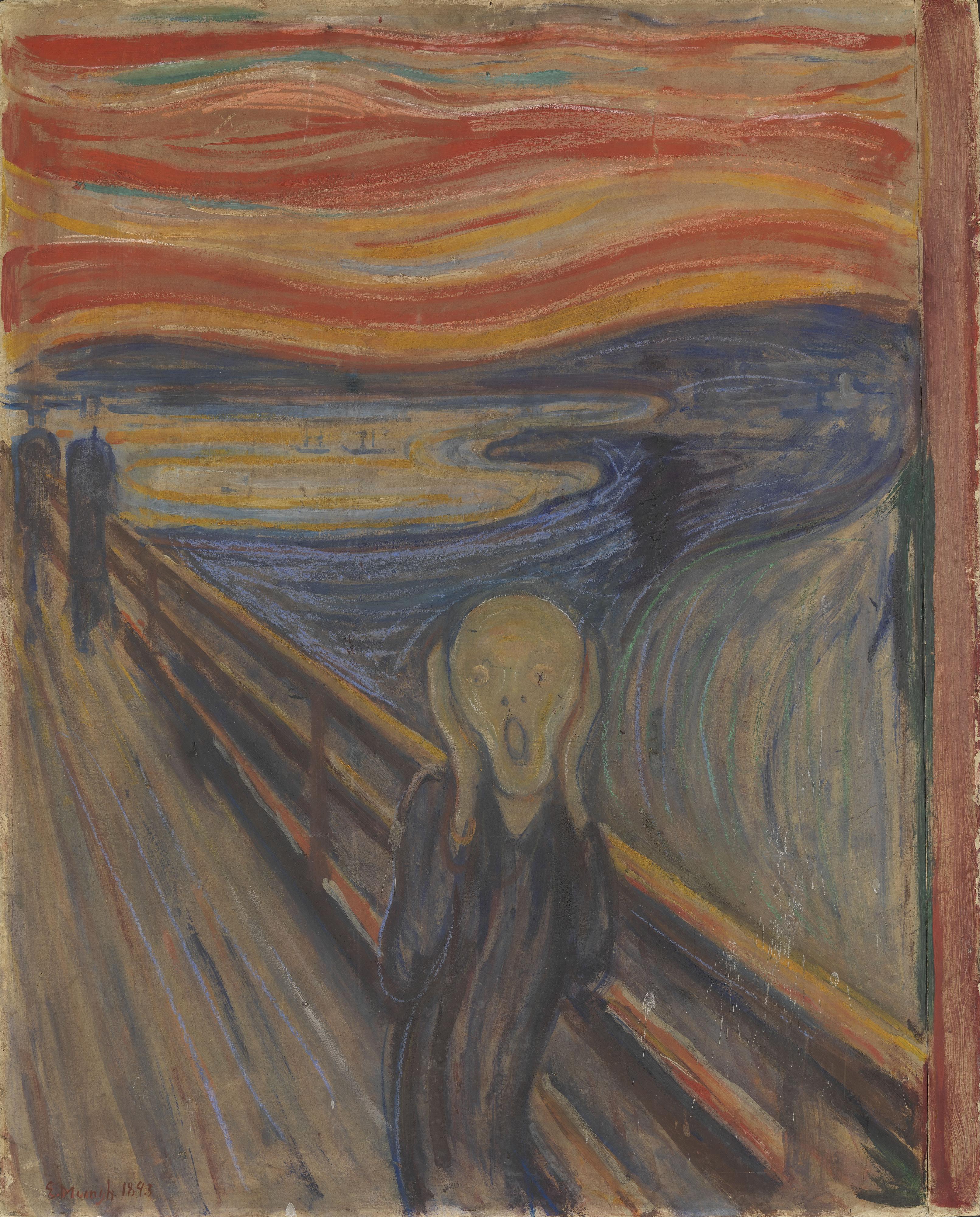 Edvard Munch, «Skrik», 1893.