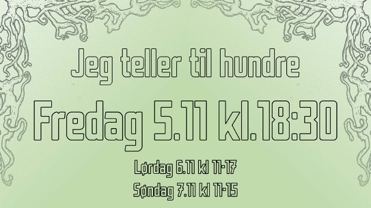 Blikkåpner Oslo inviterer til utstillingshelg 5-7. november.