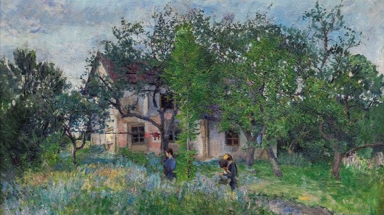 Harriet Backer, «Jonasberget» (utsnitt), 1892.