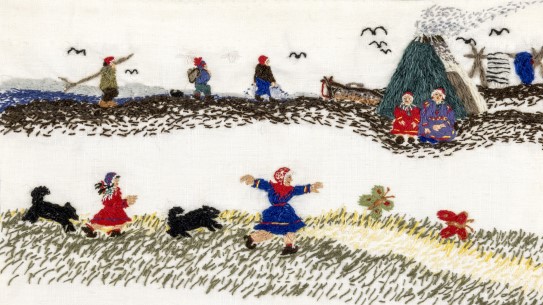 Britta Marakatt-Labba, «Vittangi» (utsnitt), 1979