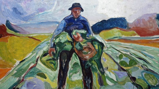 Edvard Munch, «Mannen i Kålåkeren», 1916