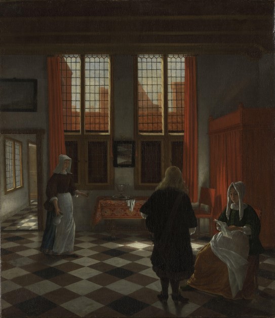 Pieter Janssens, «Brevbudet», 1670