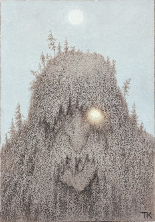 Theodor Kittelsen. «Skogtroll». 1906