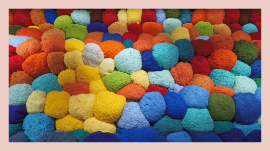 Sheila Hicks "Escalade Beyond Chromatic Lands" 2016–2017