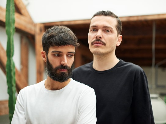 The italian designerduo Formafantasma.