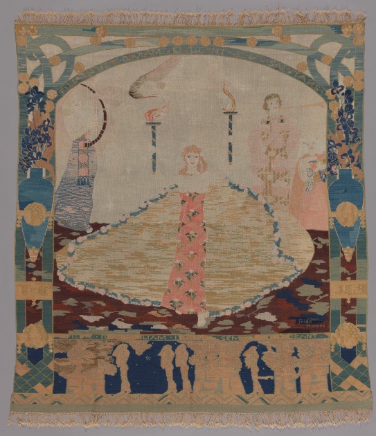 Frida Hansen, "Jeftas datter" (Jephthah's Daughter) , 1913. This was created for the Jubilee Exhibition at Frogner in 1914.