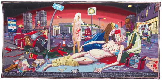 «#Lamentation», 2012. © Grayson Perry. Courtesy the artist and Victoria Miro