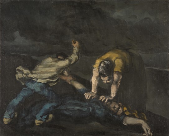 Paul Cézanne, «Mordet», 1867–70. Proveniens: P. Cassier, Julius Elias.