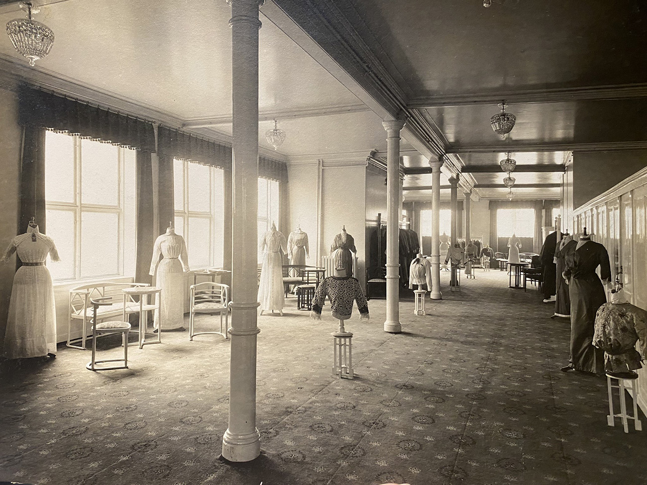 Arkivfoto av butikklokale