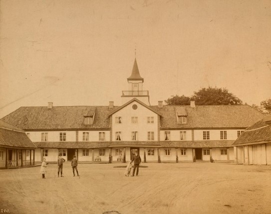 Frogner hovedgård, ca. 1890.