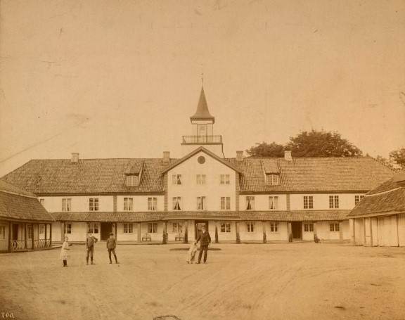 Frogner hovedgård, ca. 1890.