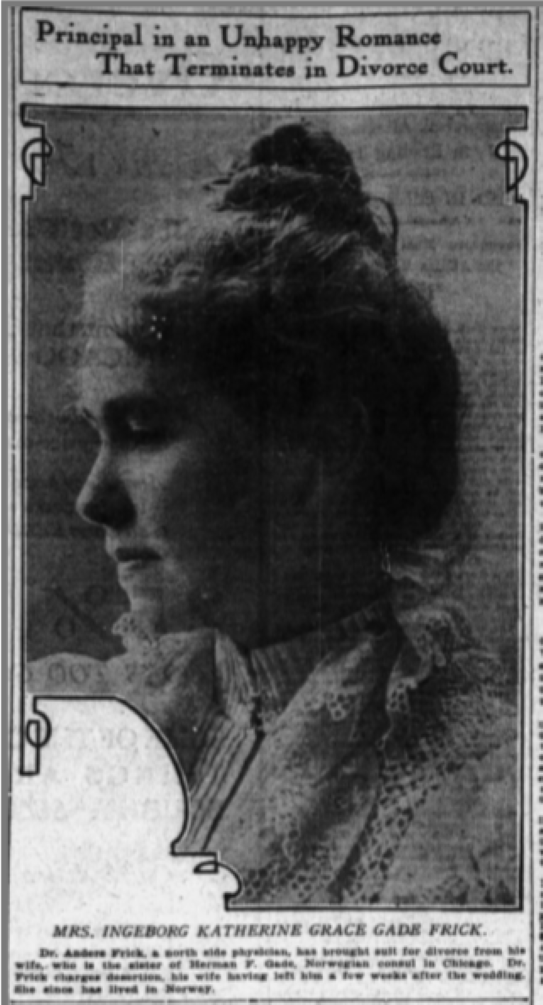 Utklipp fra Chicago Tribune, 19. januar 1910.