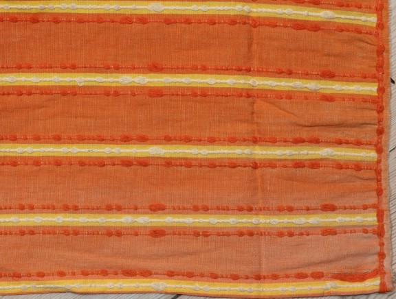 Otti Berger, (attributed), curtain, cotton, produced by De Ploeg, Bergeijk, The Netherlands, 1933–1937. Siljustøl.